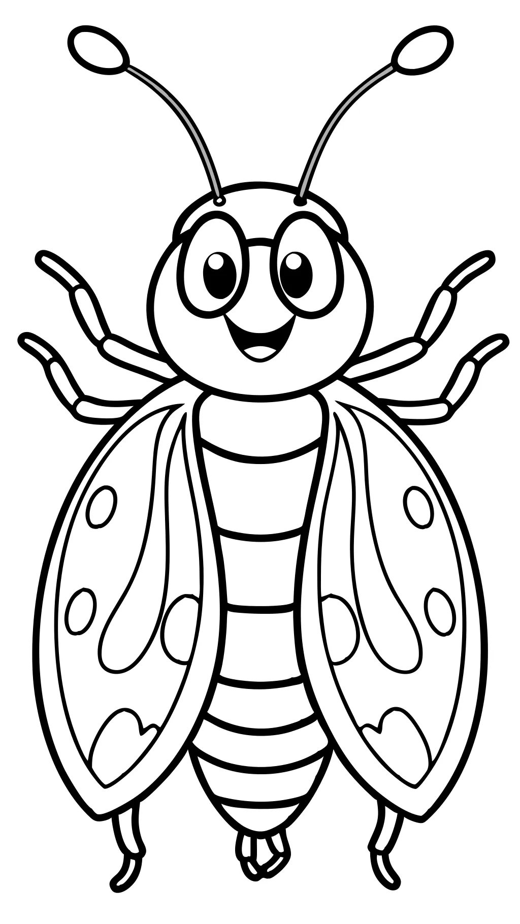 bug coloring pages printable